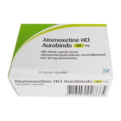 Атомоксетин HCL 40 мг Европа :: Аналог Когниттера :: Aurobindo капс. №30 в Воткинске и области фото